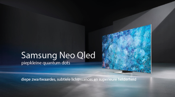 Samsung neo qled van 43 tem 85 inch in 4k en 8k